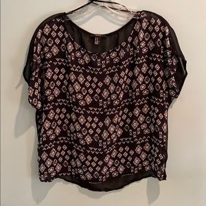 Forever 21 shear top